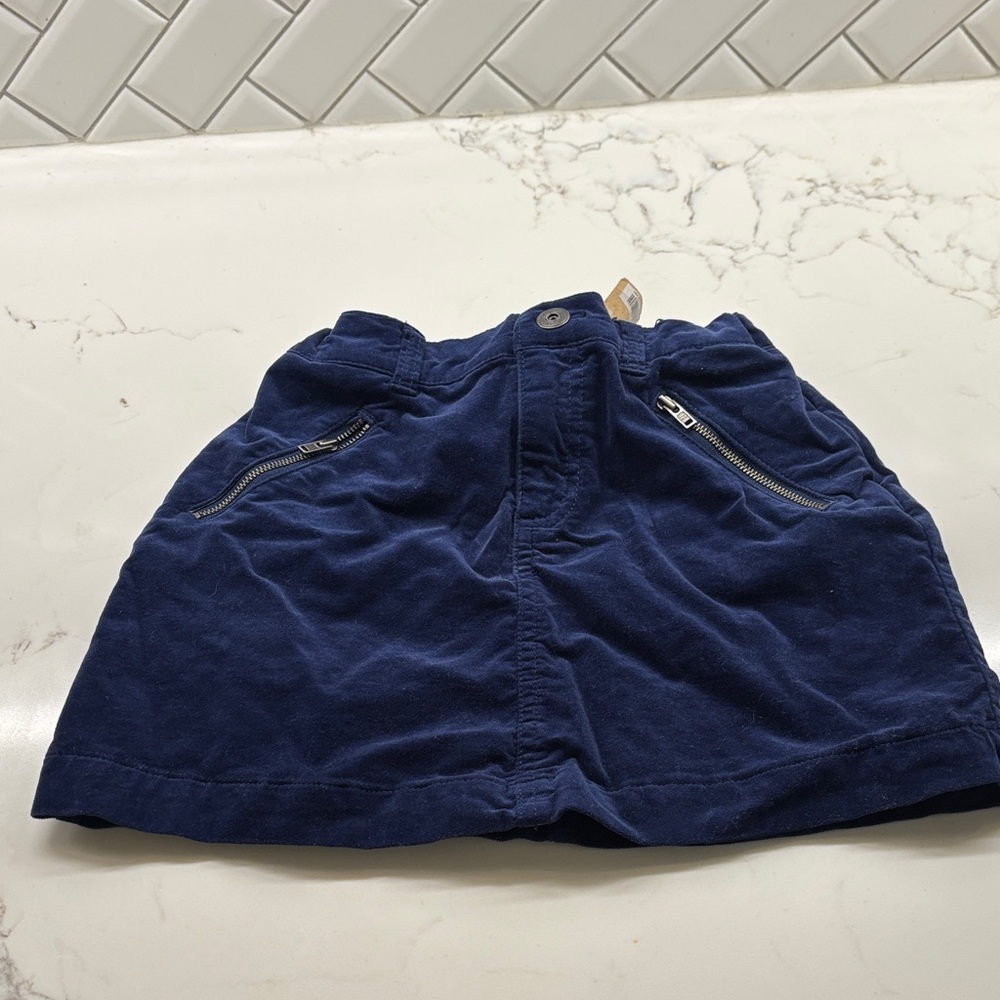 *NEW* Navy Blue Girl Corduroy Skirt